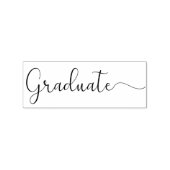 Afstuderen Rubberstempel (Afrduk)