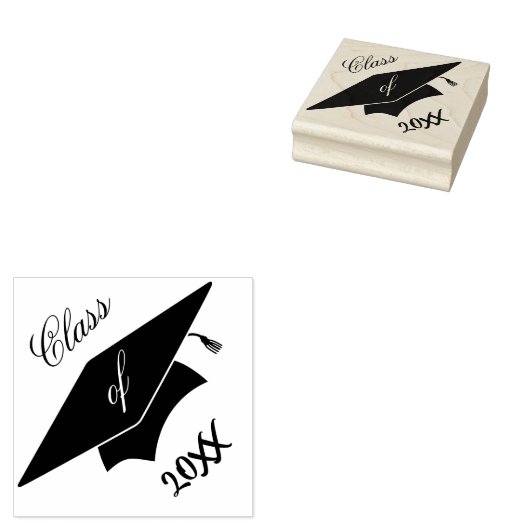 Afstuderen Rubberstempel (Gestempeld)