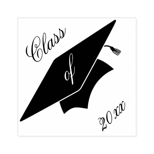 Afstuderen Rubberstempel (Afrduk)