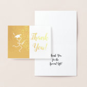 Afstuderen Runner © Afstudeerder Hartelijk dank Go Folie Kaarten (Display)