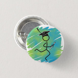 Afstuderen-runner © ronde button 3,2 cm