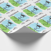 Afstuderen Runner, speciaal gepersonaliseerd © Wra Cadeaupapier (Hoek)