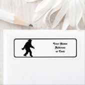 Afstuderen Sasquatch met Afstudeerder Pet Etiket (Insitu)