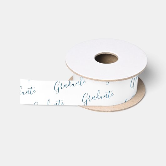 Afstuderen Satin Ribbon - HAMbyWG Satijnen Lint (Spoel)