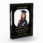 Afstuderen School Gold Modern Award - Aangepast Fotoblokken (Links)