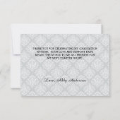 Afstuderen Script - 3x5 Bedankt Kaart (Achterkant)