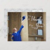 Afstuderen Script - Bedankt Briefkaart (Voorkant / Achterkant)