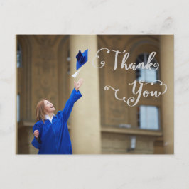 Afstuderen Script - Bedankt Briefkaart