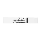 Afstuderen script | Classic Keepsake met Jaar Uitnodigingen Wikkel (Vlak)