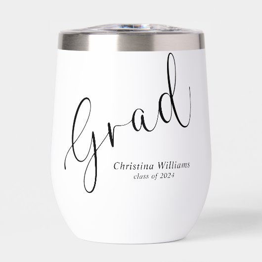 Afstuderen Script Elegant Modern Afstuderen (Voorkant)