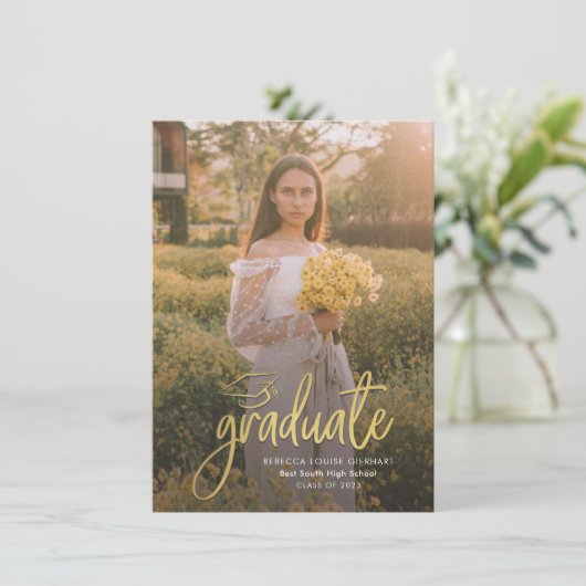 Afstuderen Script Foto Afstudeerder Open Huis Kaart (Staand voorkant)