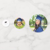 Afstuderen Script Foto Groen Afstudeerder 2024 Fee Confetti (Voorkanten)