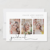 Afstuderen Scripted Snapshot Foto Kaart (Voorkant)