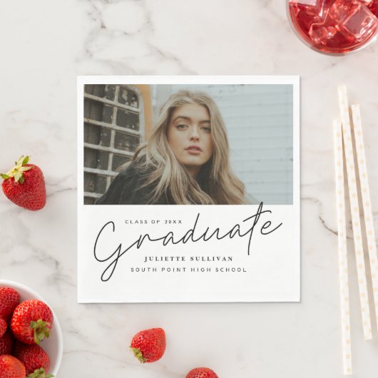 Afstuderen scriptfotograduatie-partij servet (Insitu)