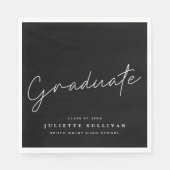 Afstuderen scriptgraduatie-partij servet (Voorkant)