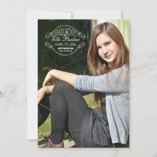Afstuderen Seal Foto Afstuderen Aankondiging