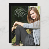 Afstuderen Seal Foto Afstuderen Aankondiging (Voorkant / Achterkant)