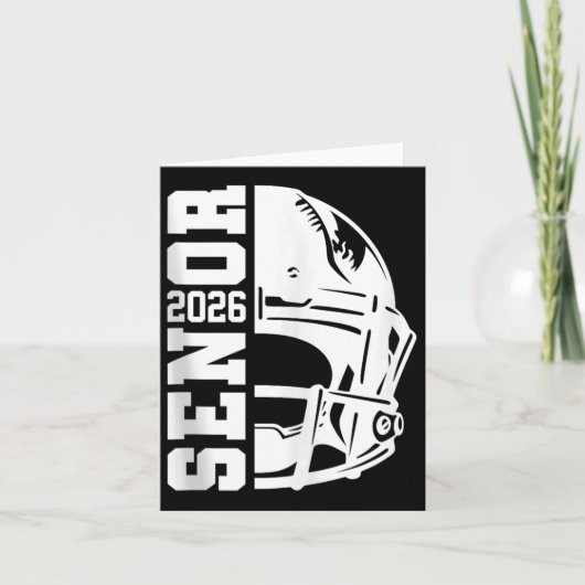 Afstuderen Senior CL van 2026 Afstuderen American Kaart (Voorkant)
