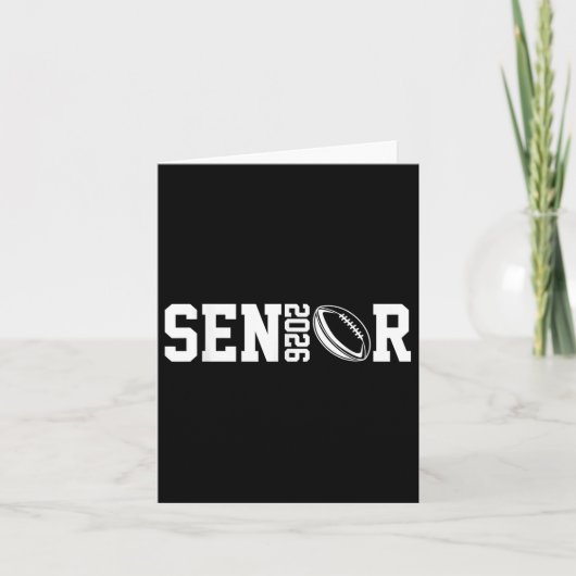 Afstuderen Senior CL van 2026 Afstuderen American Kaart (Voorkant)