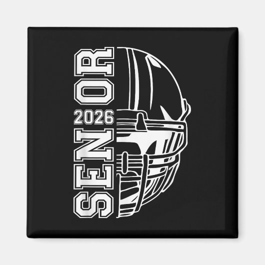 Afstuderen Senior CL van 2026 Afstuderen American  Magneet (Voorkant)