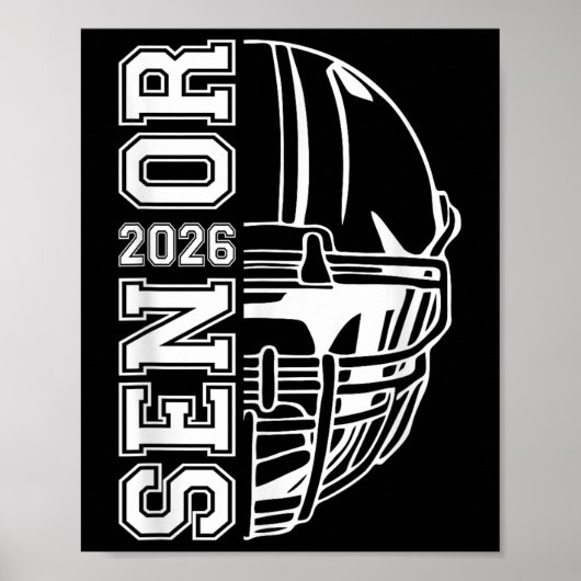 Afstuderen Senior CL van 2026 Afstuderen American Poster (Voorkant)