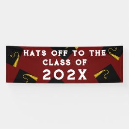 Afstuderen Senior Class 2025 Spandoek
