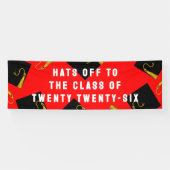 Afstuderen Senior Class 2025 Spandoek (Horizontaal)