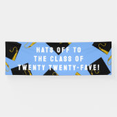 Afstuderen Senior Class 2025 Spandoek (Horizontaal)