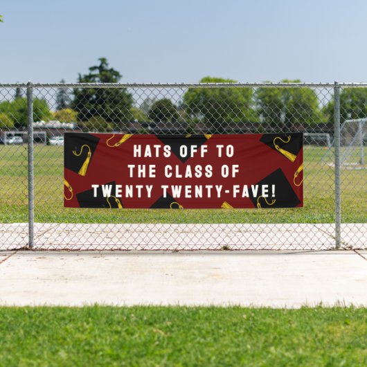 Afstuderen Senior Class 2025 Spandoek (Insitu)