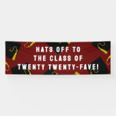 Afstuderen Senior Class 2025 Spandoek (Horizontaal)