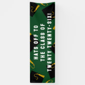 Afstuderen Senior Class 2025 Spandoek (Verticaal)