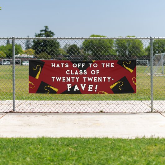 Afstuderen Senior Class 2025 Spandoek (Insitu)