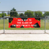 Afstuderen Senior Class 2025 Spandoek (Insitu)