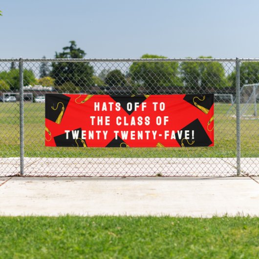 Afstuderen Senior Class 2025 Spandoek (Insitu)