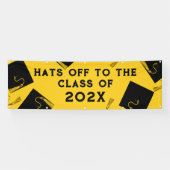 Afstuderen Senior Class Congrats Banner (Horizontaal)