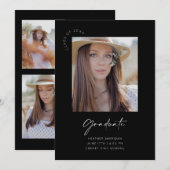 Afstuderen Senior Class Foto Aankondiging Kaart (Voorkant / Achterkant)