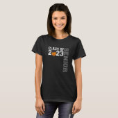 Afstuderen Senior Class of 2023 Basketball Player T-shirt (Voorkant volledig)