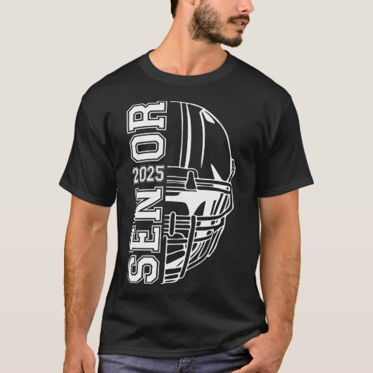 Afstuderen Senior Class van 2025 Afstuderen Amerik T-shirt (Voorkant)