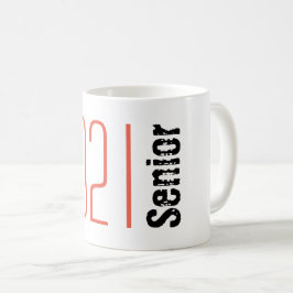 Afstuderen Senior Coffee Mok - Klasse van 2021