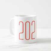 Afstuderen Senior Coffee Mok - Klasse van 2021 (Voorkant links)