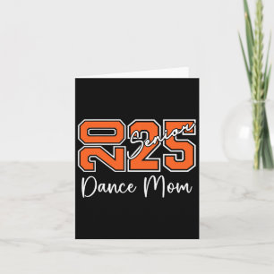 Afstuderen Senior Dance Mom 2025 Dancing Mama Kaart