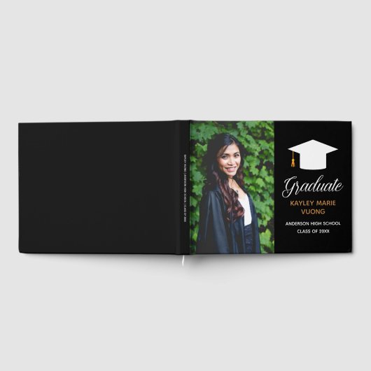 Afstuderen Senior foto Autograph Keepsake 2025 Gastenboek (Volledig)