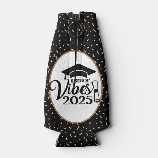 Afstuderen Senior Vibes 2025 Flesjeskoeler (Achterkant)