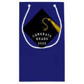 Afstuderen Senioren Congrats Kleine geschenkzak Klein Cadeauzakje (Achterkant)