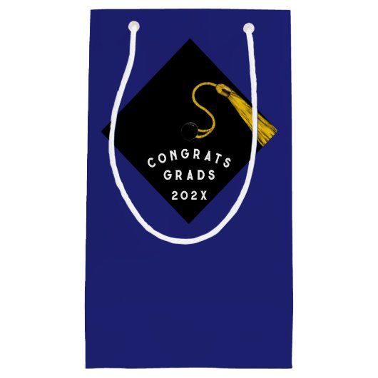 Afstuderen Senioren Congrats Kleine geschenkzak Klein Cadeauzakje (Voorkant)