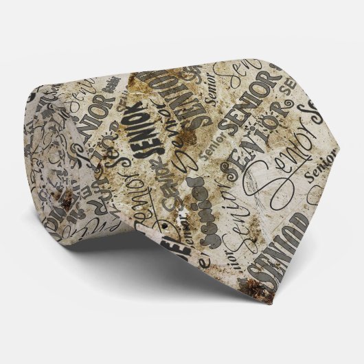 Afstuderen Senioren Stropdas (Opgerold)