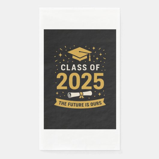 afstuderen servet (Voorkant)