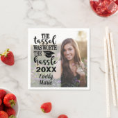 Afstuderen servetten met foto (Insitu)