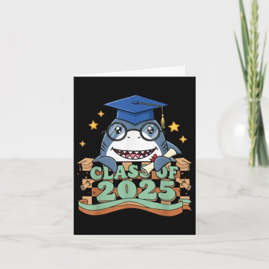Afstuderen Shark CL van 2025 Kinder Mannen vrouwen Kaart (Voorkant)