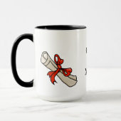 Afstuderen Sheepskin Mok past Jaar aan! (Links)